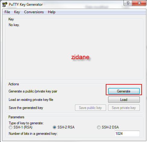 Generate private key from public key puttygen florida